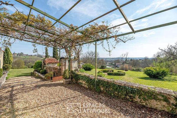 Demeure de charme et sa piscine intimiste