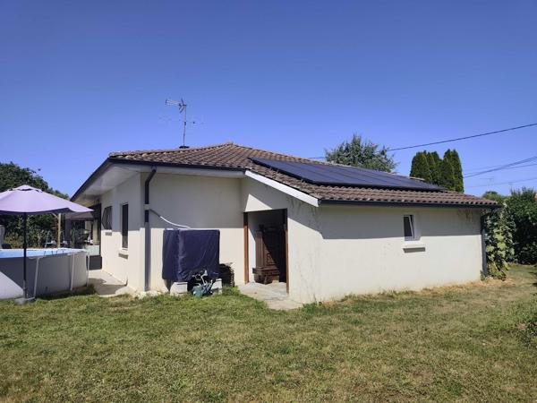 MAISON DE PLAIN PIED AVEC JARDIN