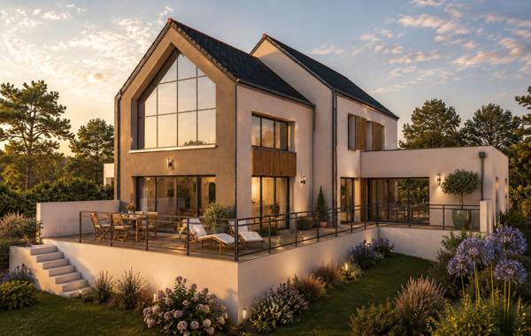 Terrain + Maison à vendre 4 pièces - 230 m²