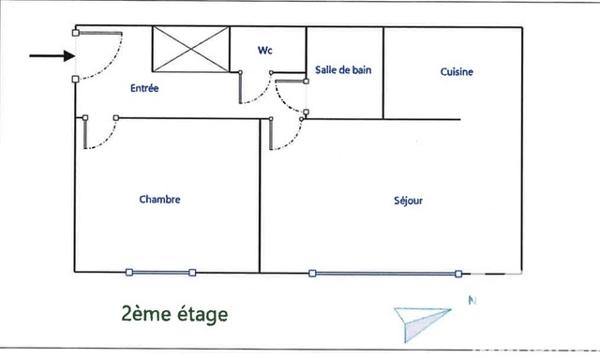Appartement à vendre 2 pièces 49,2 m² Lyon 2