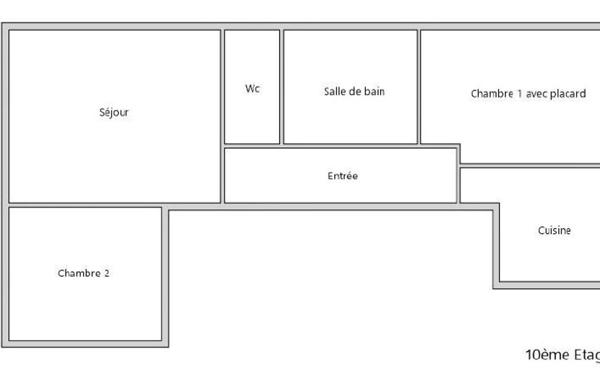 Appartement à vendre    3 pièces • 66 m2 Paris 11