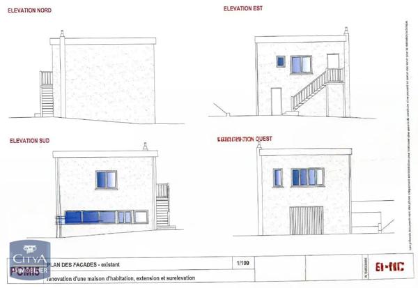 Maison à vendre 2 pièces 43.83m² Villers-sur-Mer (14640)