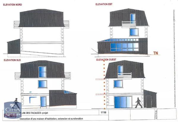 Maison à vendre 2 pièces 43.83m² Villers-sur-Mer (14640)
