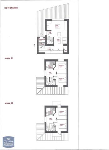 Maison à vendre 2 pièces 43.83m² Villers-sur-Mer (14640)