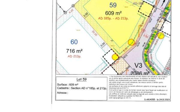 Terrain à vendre    Sarceaux