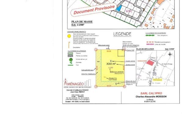 Terrain à vendre    Sarceaux