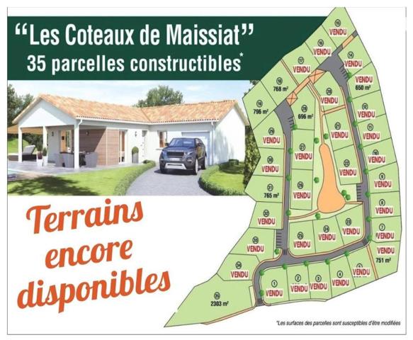 VENTE TERRAIN À BÂTIR - OYONNAX