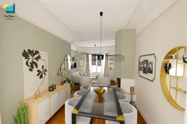 Maison centre ville 5 chambres et jardin