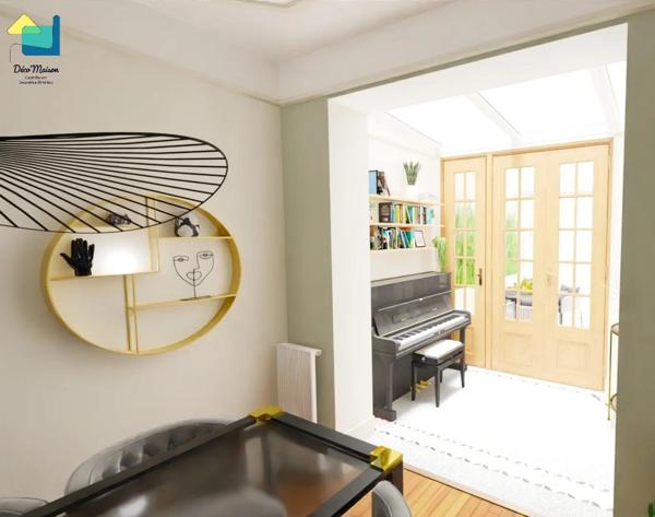 Maison centre ville 5 chambres et jardin