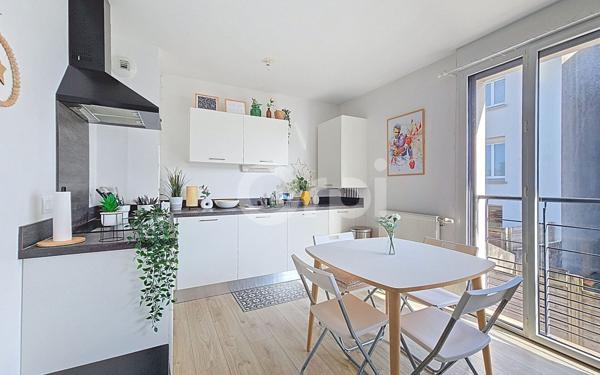 Appartement à vendre    2 pièces • 48,58 m2 Brest