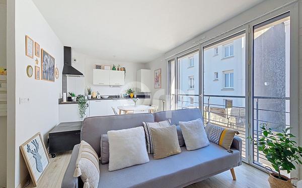 Appartement à vendre    2 pièces • 48,58 m2 Brest