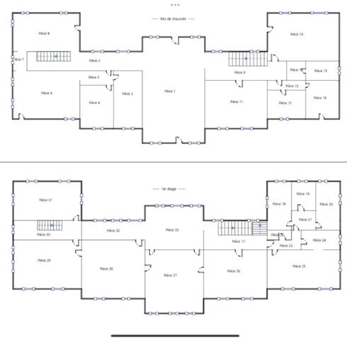 Château du XVIIIe siècle partiellement réhabilité, disposant d’un parc boisé de 2 hectares et d’une dépendance déjà réhabilitée.