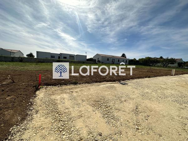 Achat terrain près de GEMOZAC - 412 m² - 39 200 €