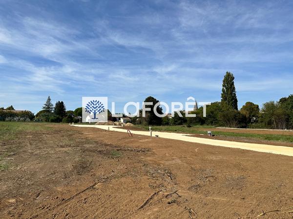 Achat terrain près de GEMOZAC - 412 m² - 39 200 €