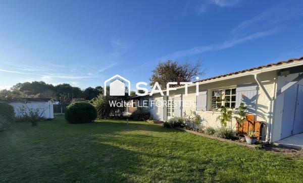 VILLA  AVEC GRAND TERRAIN ,TERRASSE COUVERTE. PISCINE. GARAGE. DEPENDANCE