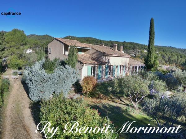 Maison à vendre 6 pièces SALERNES (83), calme, piscine,4 chambres