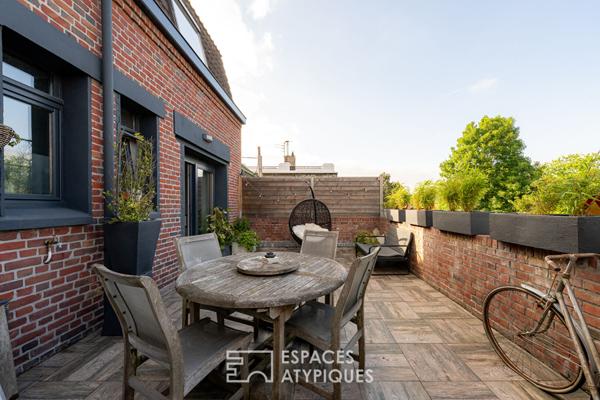 Triplex avec terrasse, volumes rares et vue dégagée