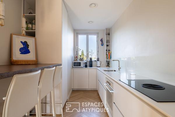 Triplex avec terrasse, volumes rares et vue dégagée