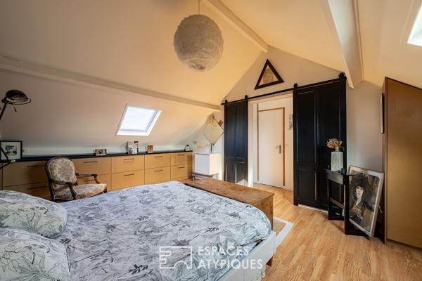 Triplex avec terrasse, volumes rares et vue dégagée