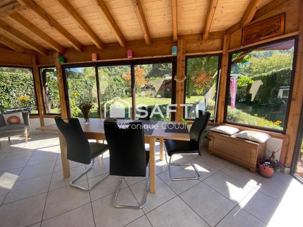 Sciez, jolie maison de 120m2 – Environnement paisible et beau terrain arboré