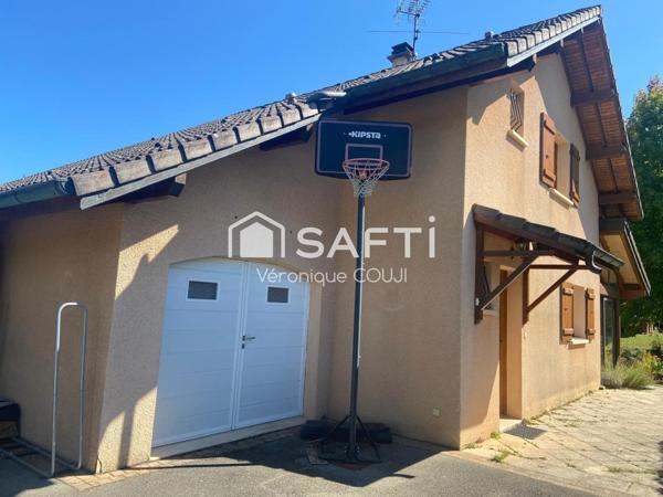 Sciez, jolie maison de 120m2 – Environnement paisible et beau terrain arboré