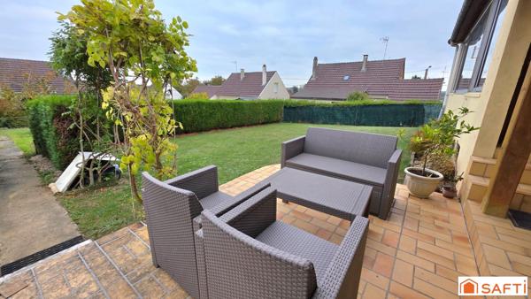 Pavillon semi individuel T5 avec jardin et garage