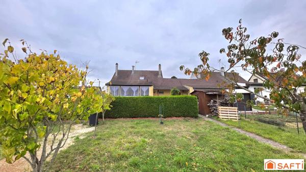 Pavillon semi individuel T5 avec jardin et garage