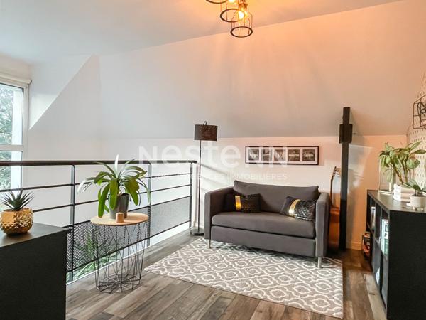 Grand Champ centre! Maison contemporaine lumineuse de 134 m²,4 chambres dont suite parentale, proche de Vannes & Golfe du Morbihan.