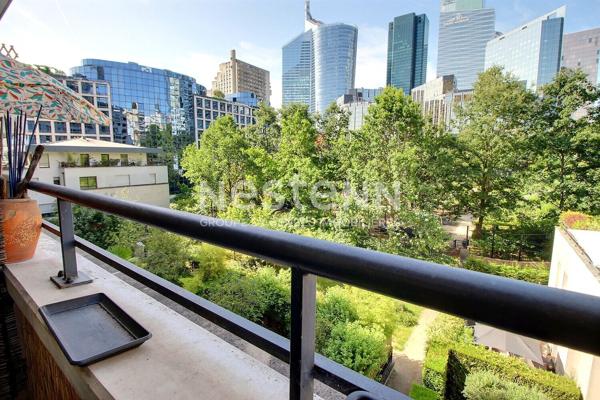 Appartement Courbevoie 2 pièces 46.62 m² calme_balcon_parking_cave
