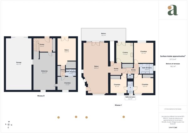Maison familiale de 170 m² à fort potentiel en vente Aix en Provence (13590)( Pont des 3 Sautets)