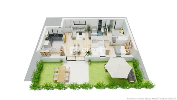 Achat maison Ouistreham - 4 pièce(s) - 90 m² - 399 900 €