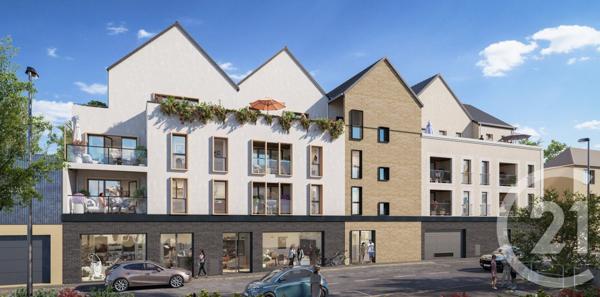 Appartement T3 à vendre  3 pièces - 66,53 m2 GEVEZE - 35