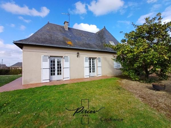 Pavillon, plein pied, 5 chambres, 2 salles de bains, sous sol complet