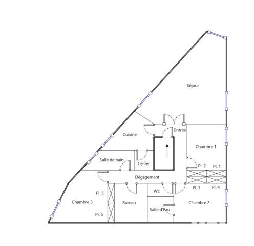 Appartement à vendre 4 pièces 103 m² Perpignan