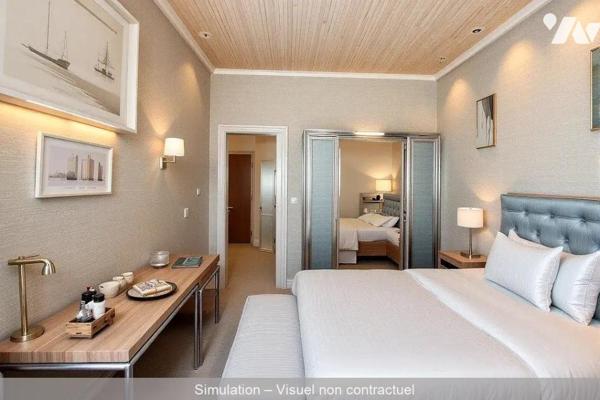 Situé dans le secteur du "Carré d'Or", au c?ur d'une copropriété élégante et parfaitement entre...