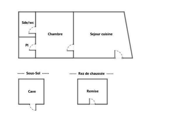 Appartement à vendre 2 pièces 19,31 m² Arcueil