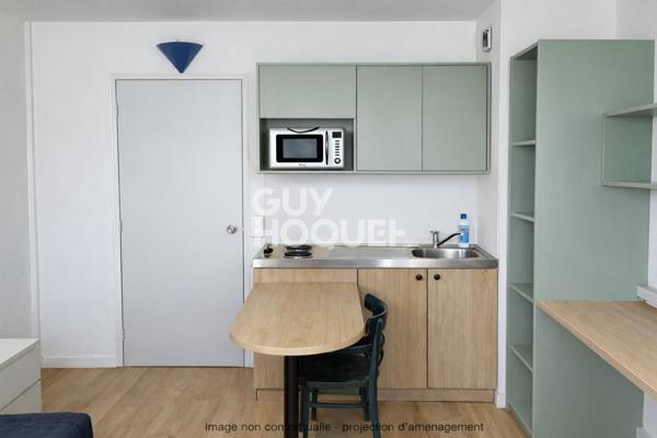 Île de Nantes ? Studio avec locataire en place ? Idéal investisseur