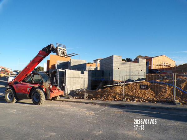 NARBONNE - VILLA CONTEMPORAINE A TERMINER- 5 pièce(s) 148.01 m2