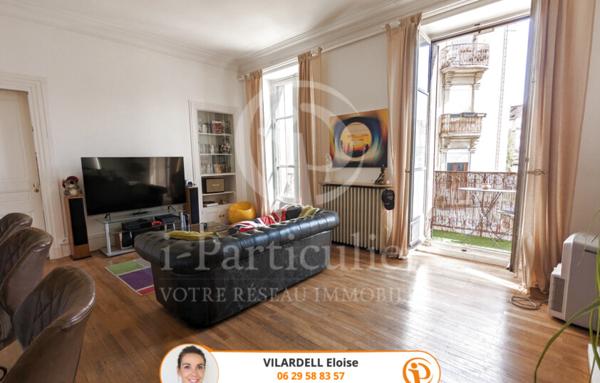 Beau T3 ancien de 70m2 balcon