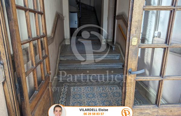 Beau T3 ancien de 70m2 balcon