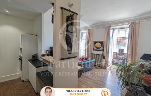 Beau T3 ancien de 70m2 balcon