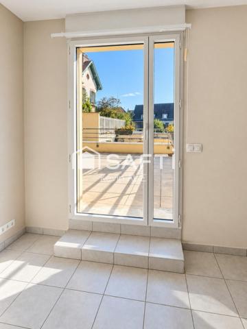 L’élégance d’un grand T2 avec terrasse au cœur de Coulommiers