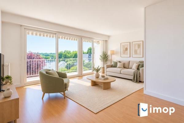 Spacieux 5 pièces traversant avec balcon et parking