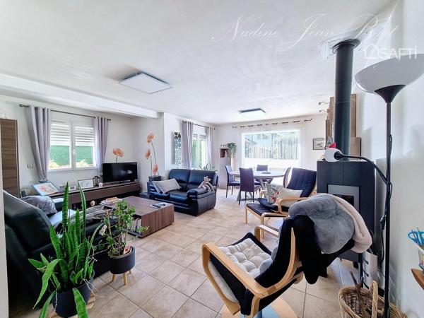 Maison de 128m2 hab avec piscine et jacuzzi