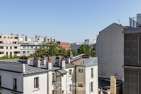 Appartement d’artiste cosy et vintage avec terrasse