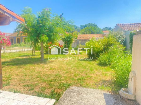 Rare à Pontaillac, maison et terrain constructible