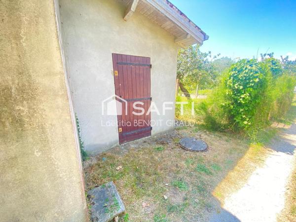 Rare à Pontaillac, maison et terrain constructible