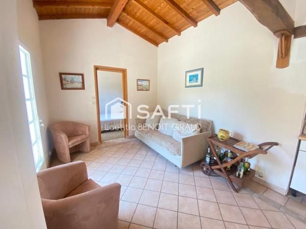 Rare à Pontaillac, maison et terrain constructible