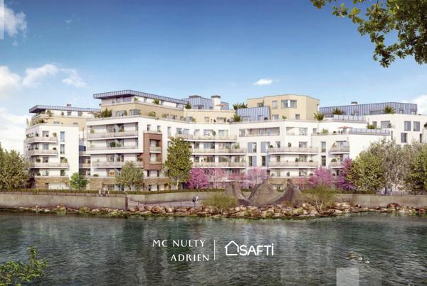 Studio 28m2  vue étang avec place de parking