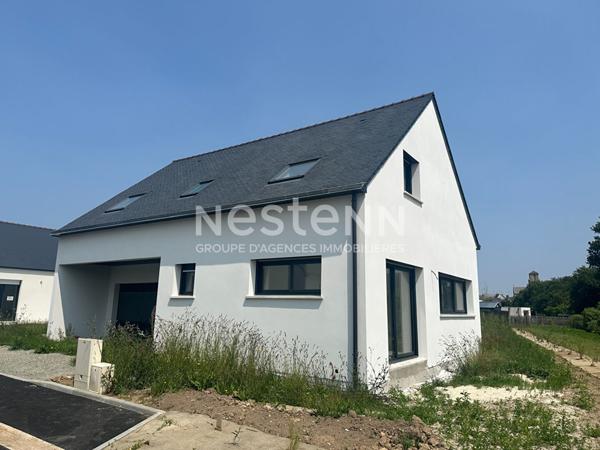 Maison neuve vendue achevee, bourg de Caden